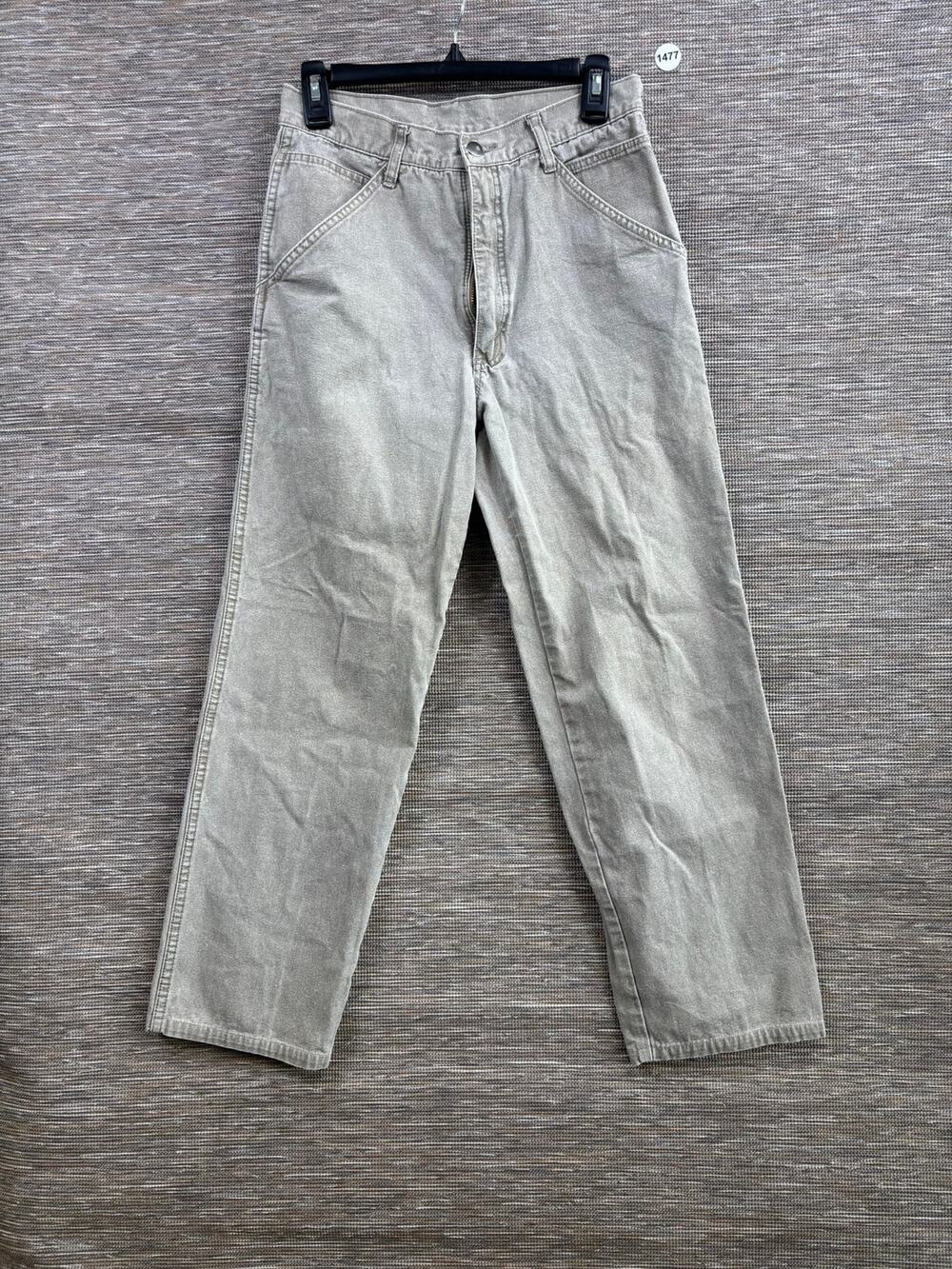 PCH Fade Out Pants Mens 30x30 Beige Denim Khakis Straight Leg Casual Workwear